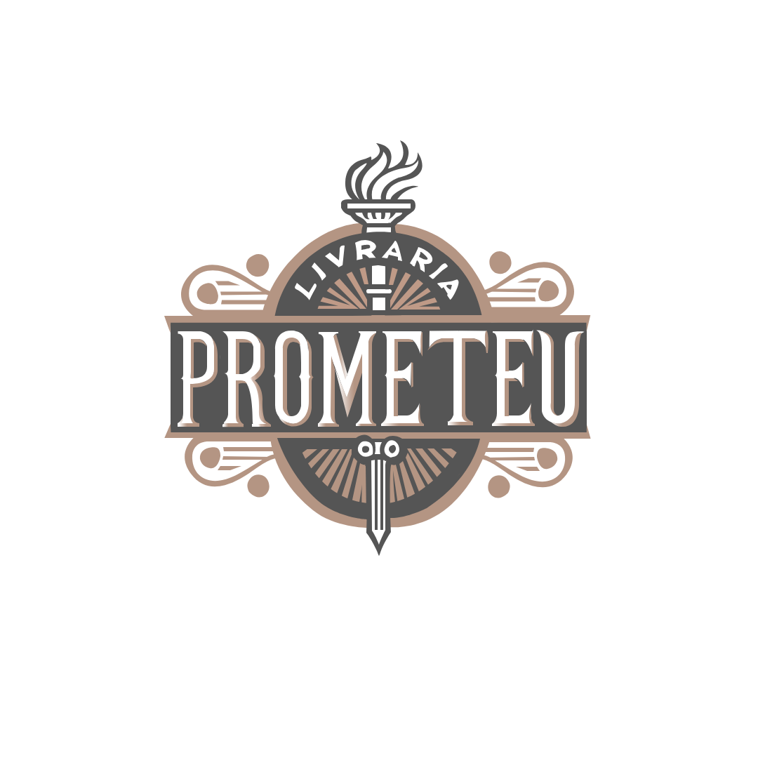 Símbolo da Livraria Prometeu — o fogo do conhecimento
